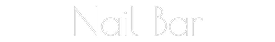 Custom Neon: Nail Bar
