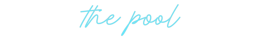 Custom Neon: the pool
