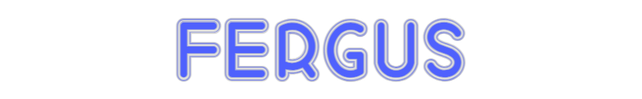 Custom Neon: fergus