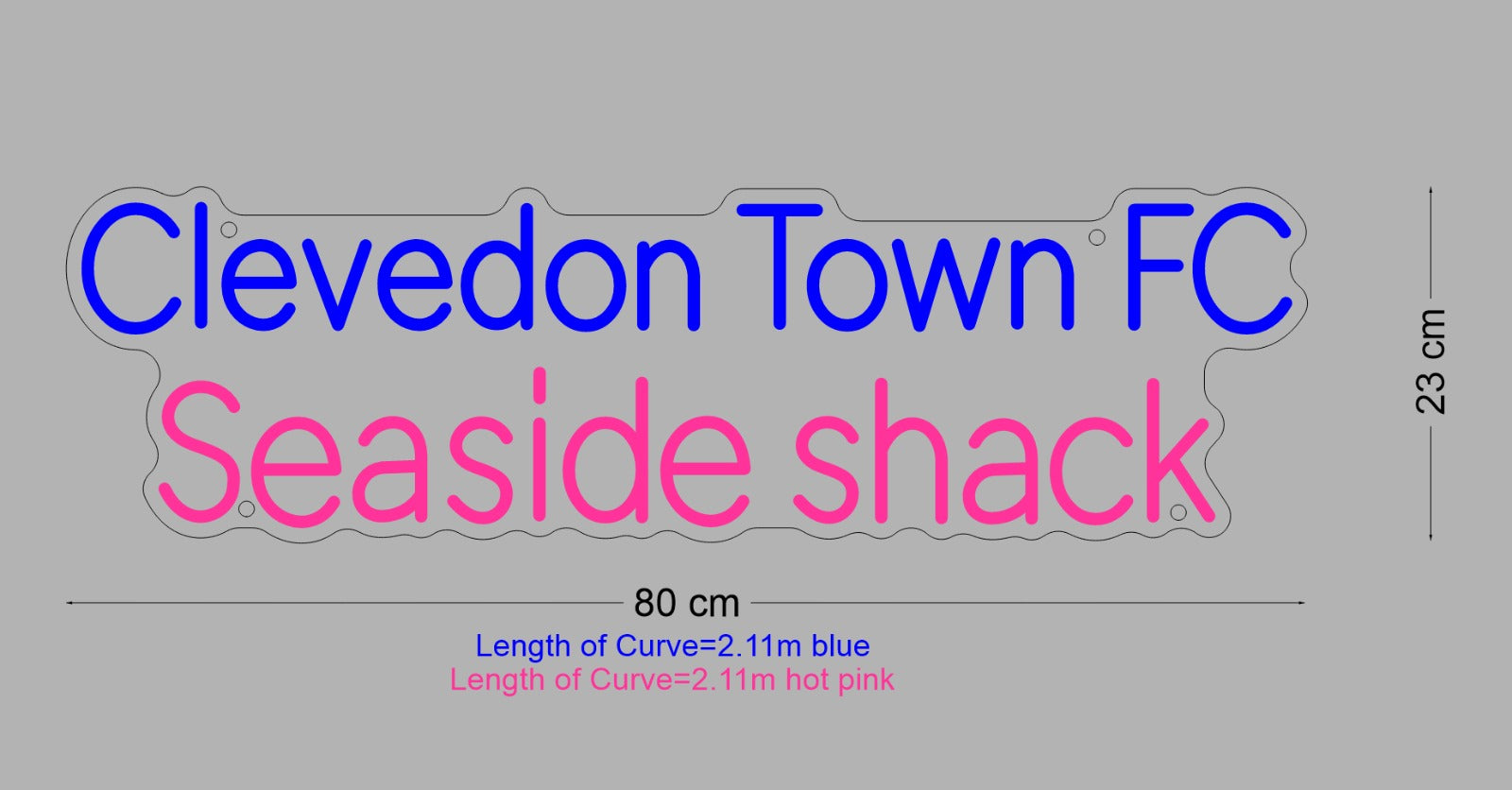 Custom Sign: Clevedon Town FC