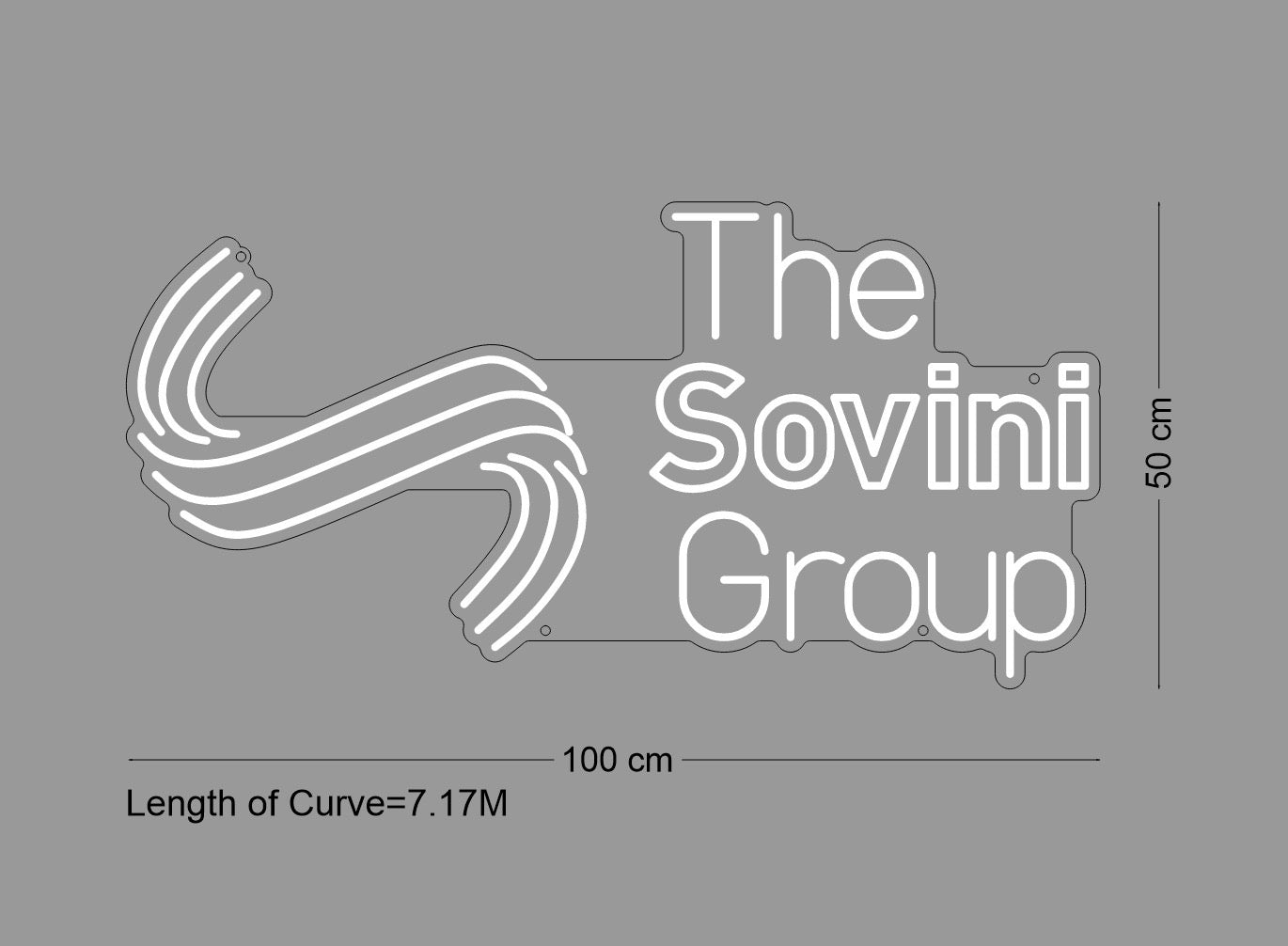 Custom Sign: The Sovini Group