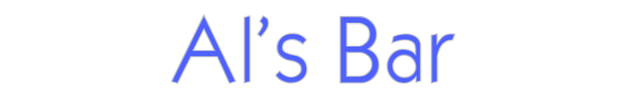 Custom Neon: Al's Bar