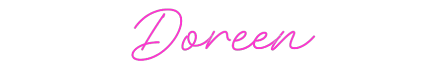 Custom Neon: Doreen