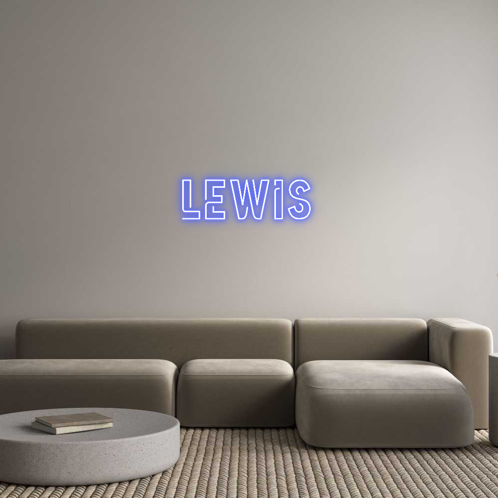 Custom Neon: Lewis