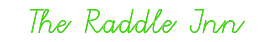 Custom Neon: The Raddle Inn
