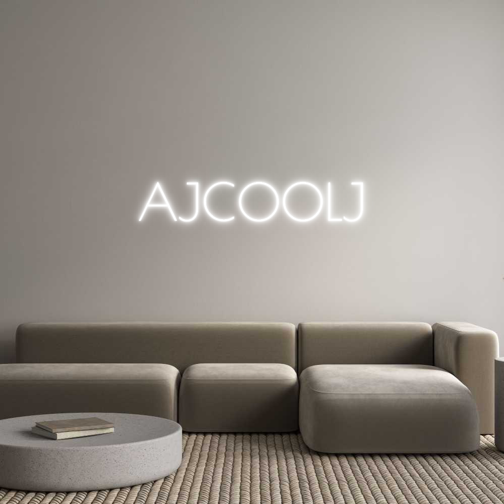 Custom Neon: AJCOOLJ