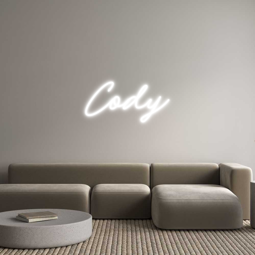 Custom Neon: Cody