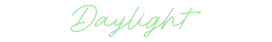 Custom Neon: Daylight