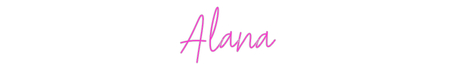 Custom Neon: Alana