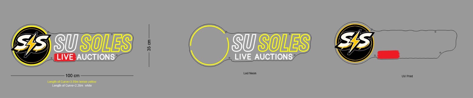Custom Sign: SU SOLES