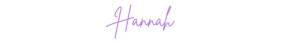 Custom Neon: Hannah