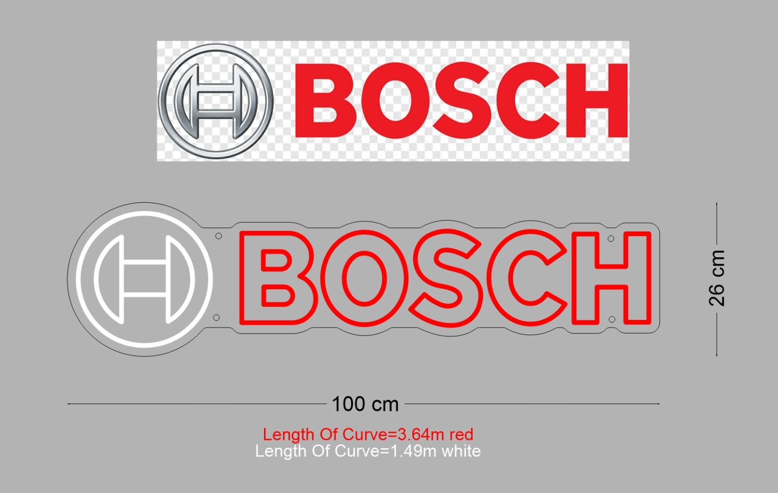 Custom Sign: BOSCH