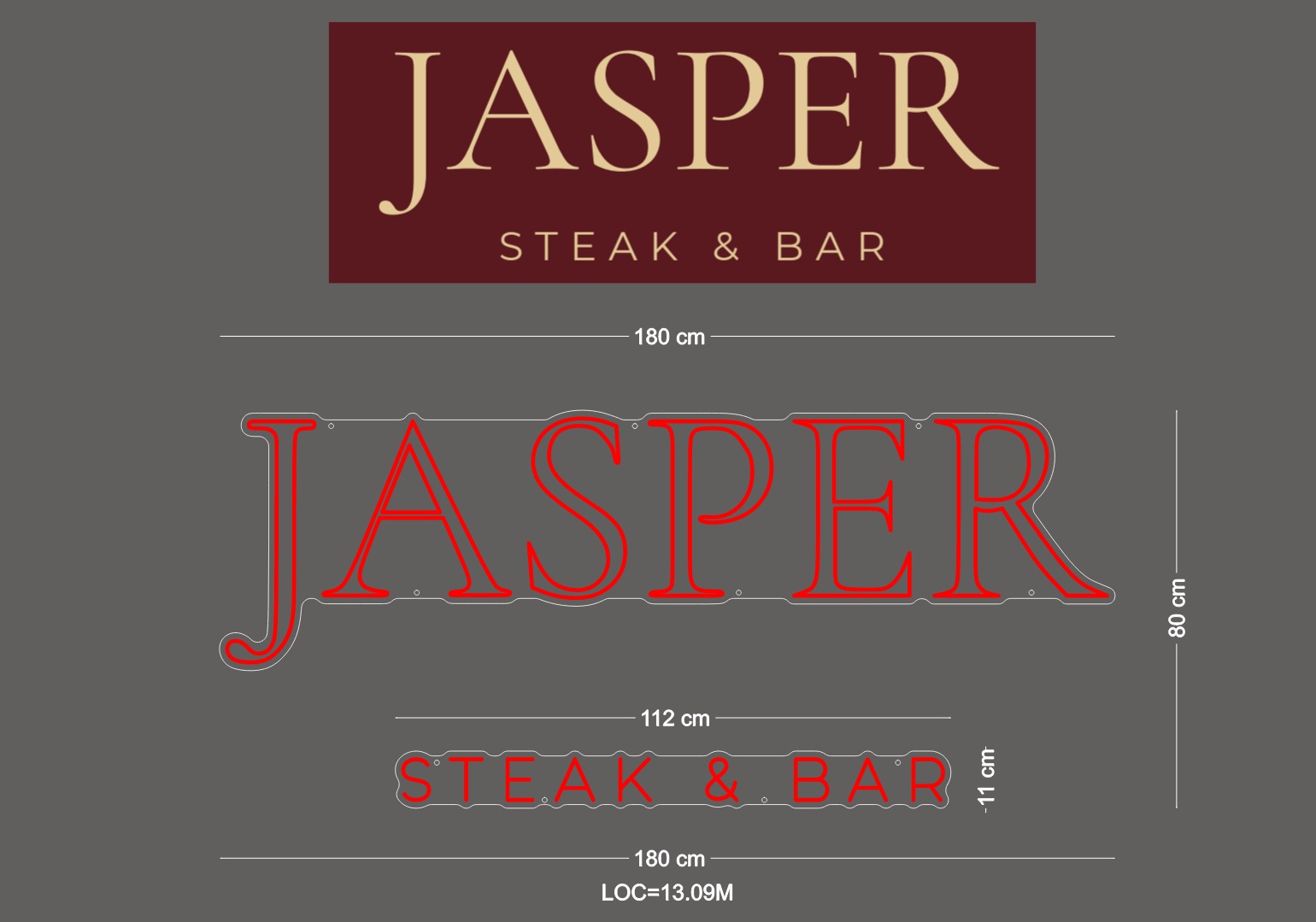 Custom Signs: Crystal