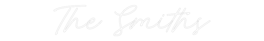 Custom Neon: The Smiths