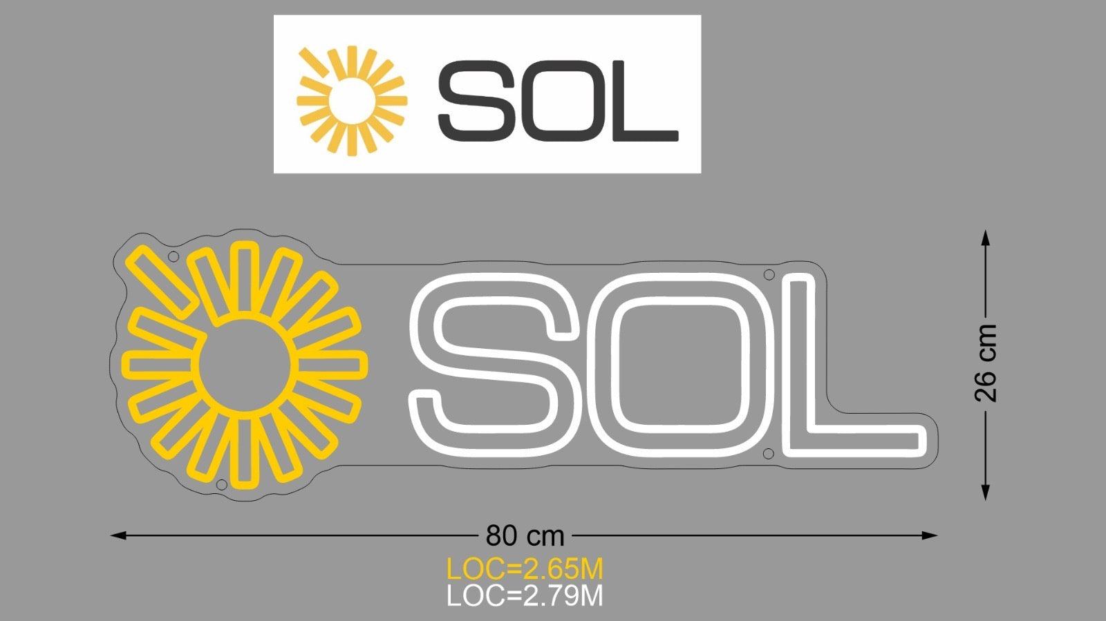 Custom Sign: SOL