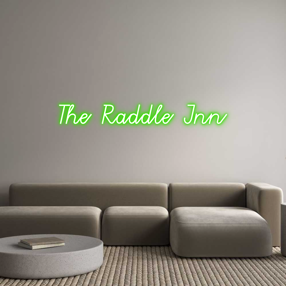Custom Neon: The Raddle Inn