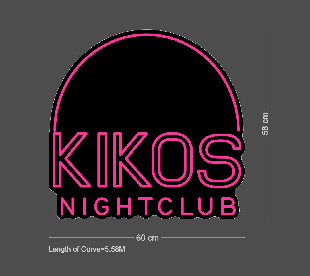 Custom Sign: KIKOS NIGHT CLUB