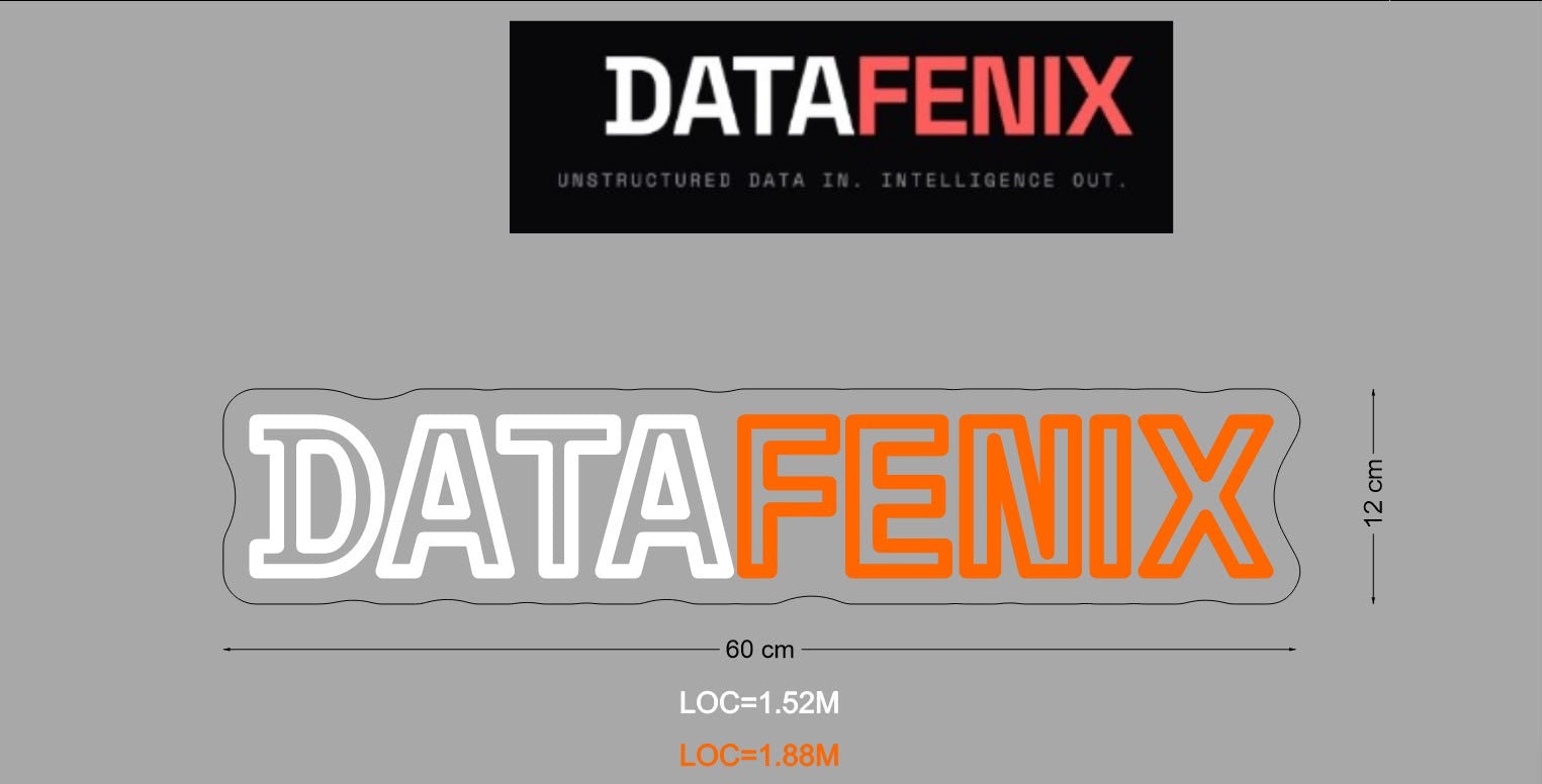 Custom Sign: DATAFENIX