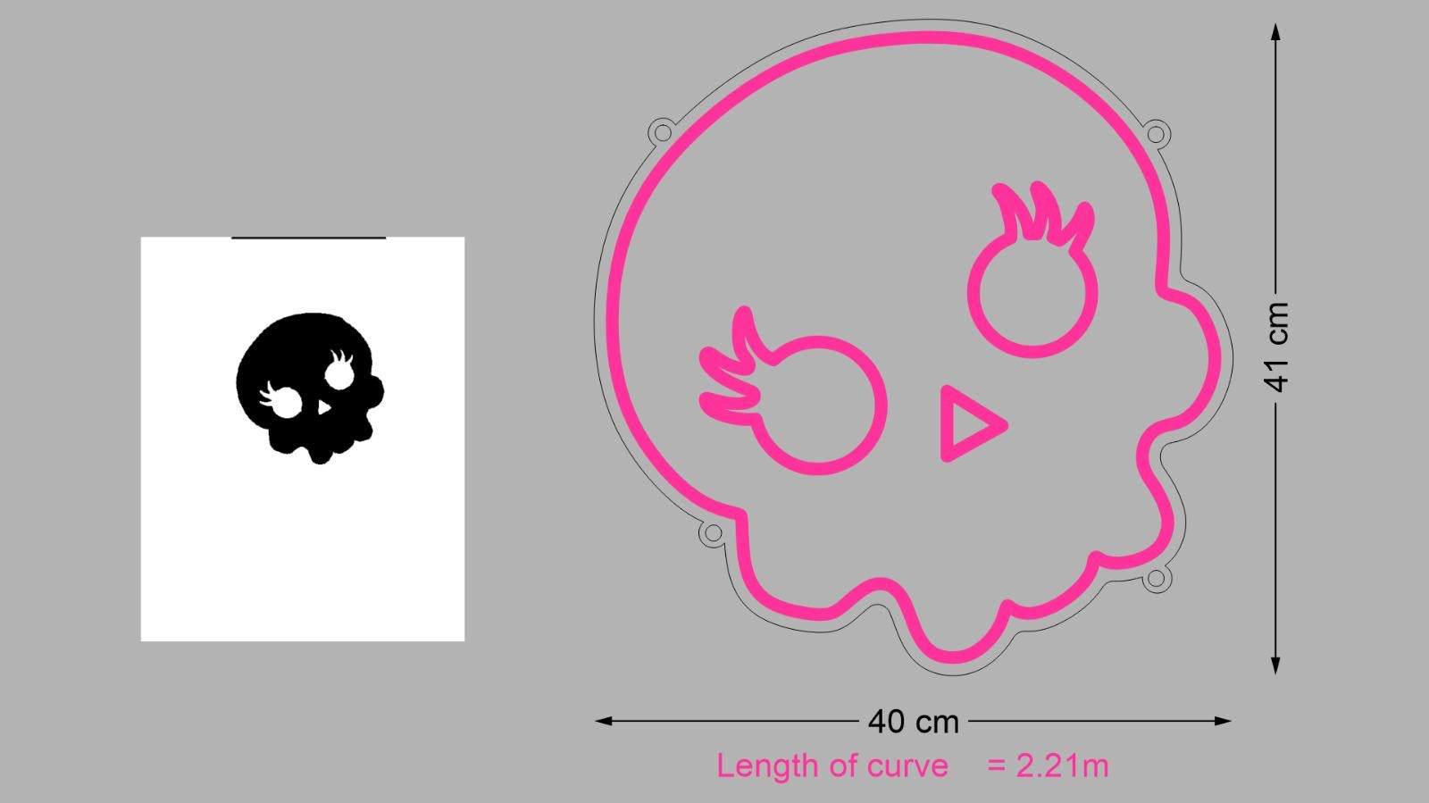 Custom Signs: Skull