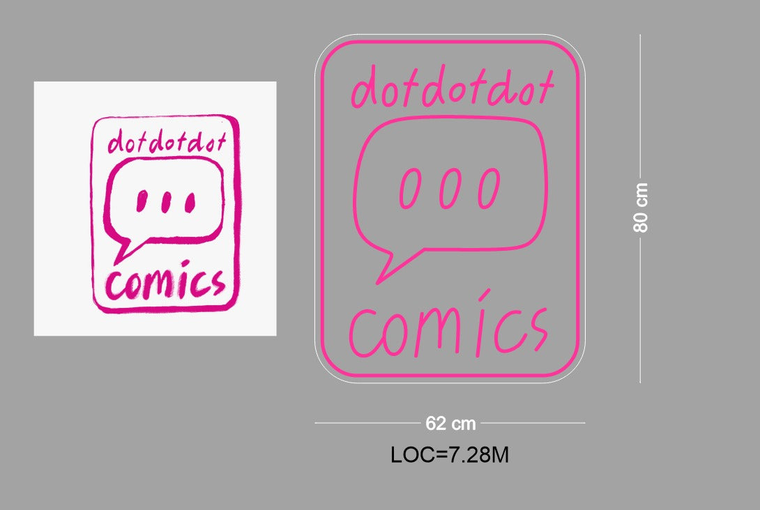 Custom Neon Sign DOT
