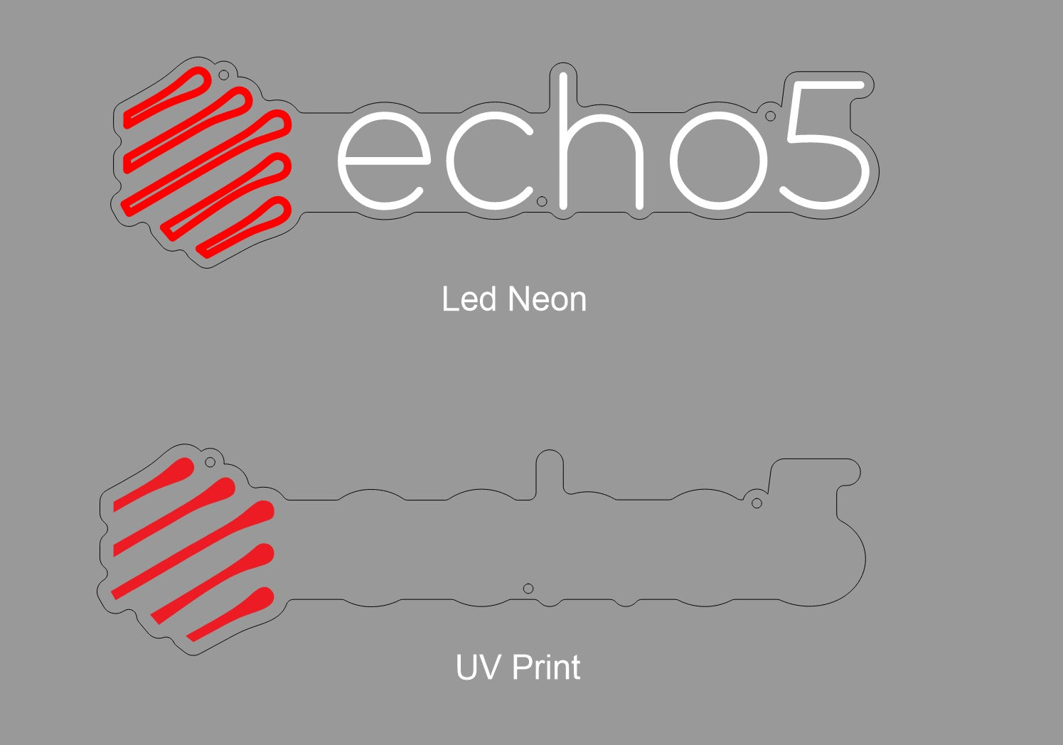 Custom Sign: echo5