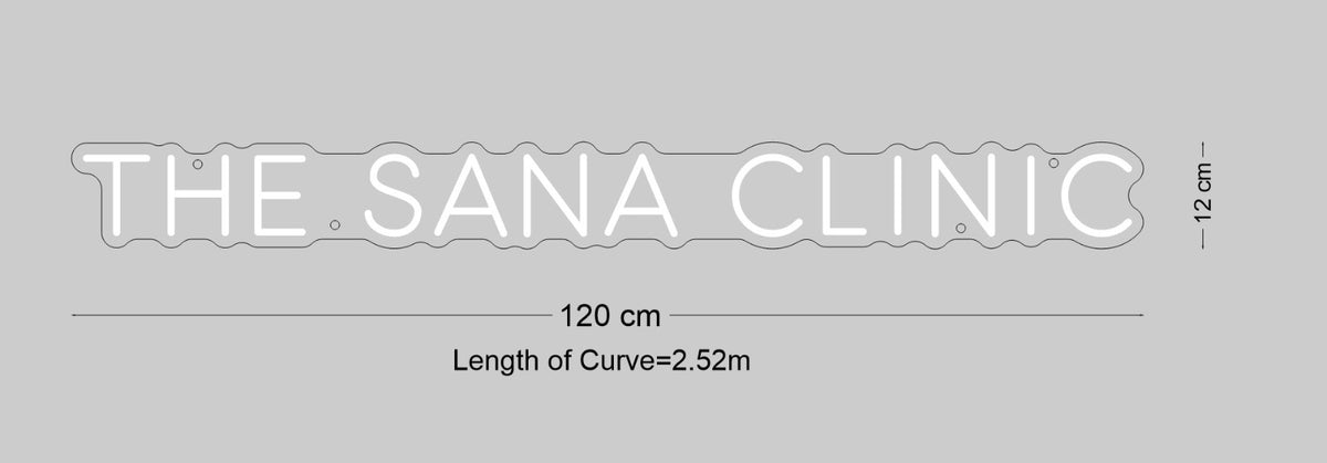 Custom Neon Sign Sana Clinic