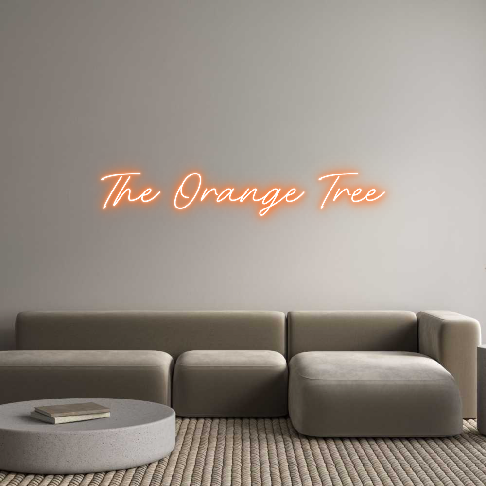 Custom Neon: The Orange Tree