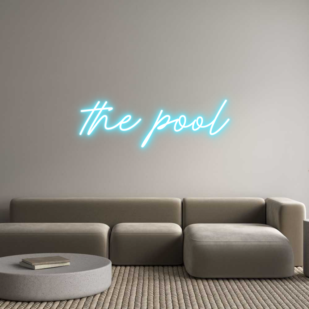 Custom Neon: the pool