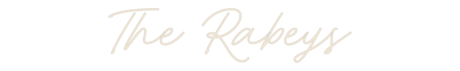 Custom Neon: The Rabeys