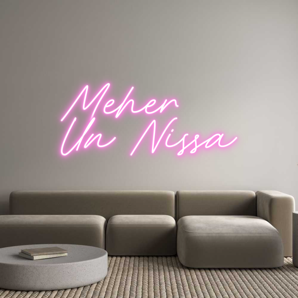 Custom Neon: Meher 
Un Ni...