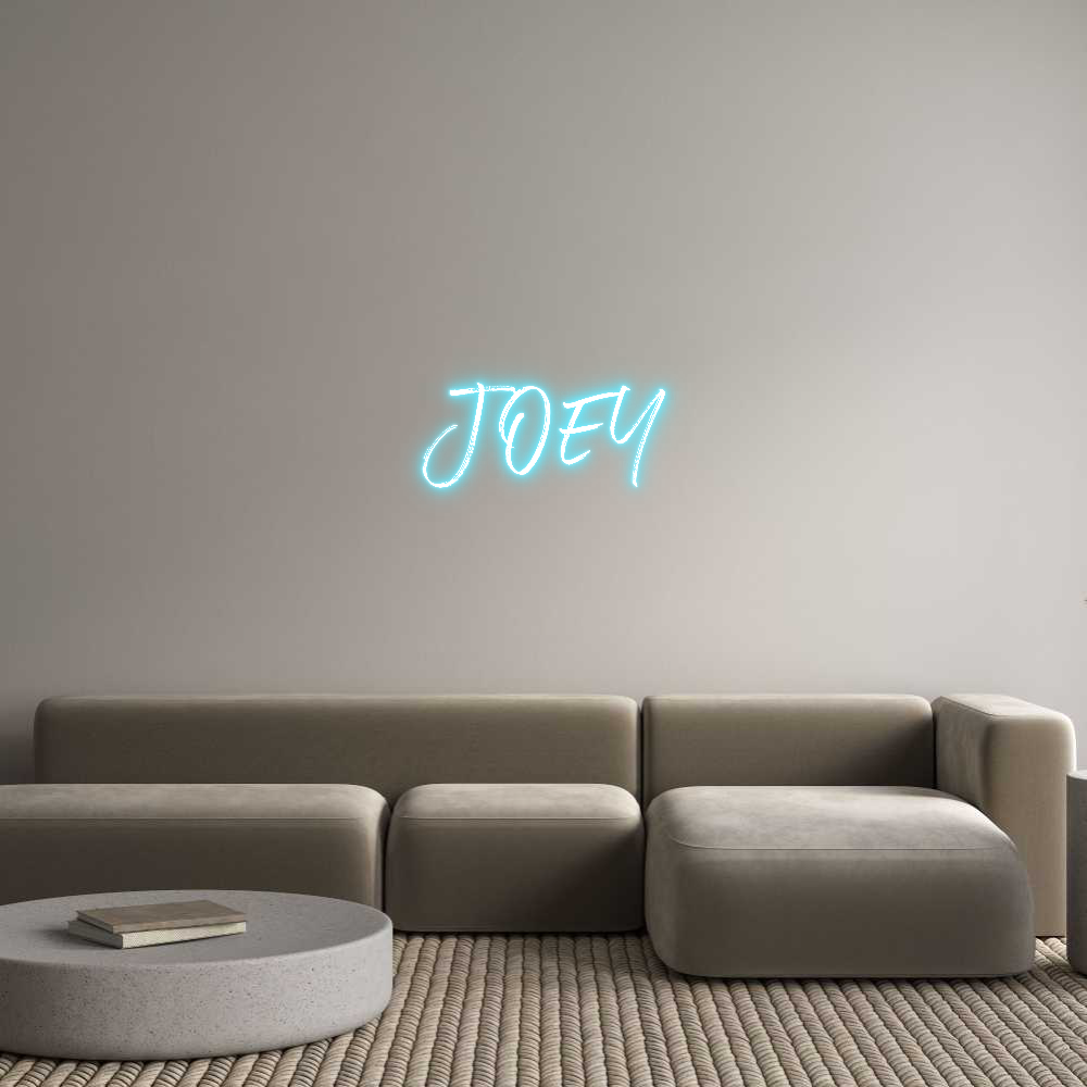 Custom Neon: JOEY