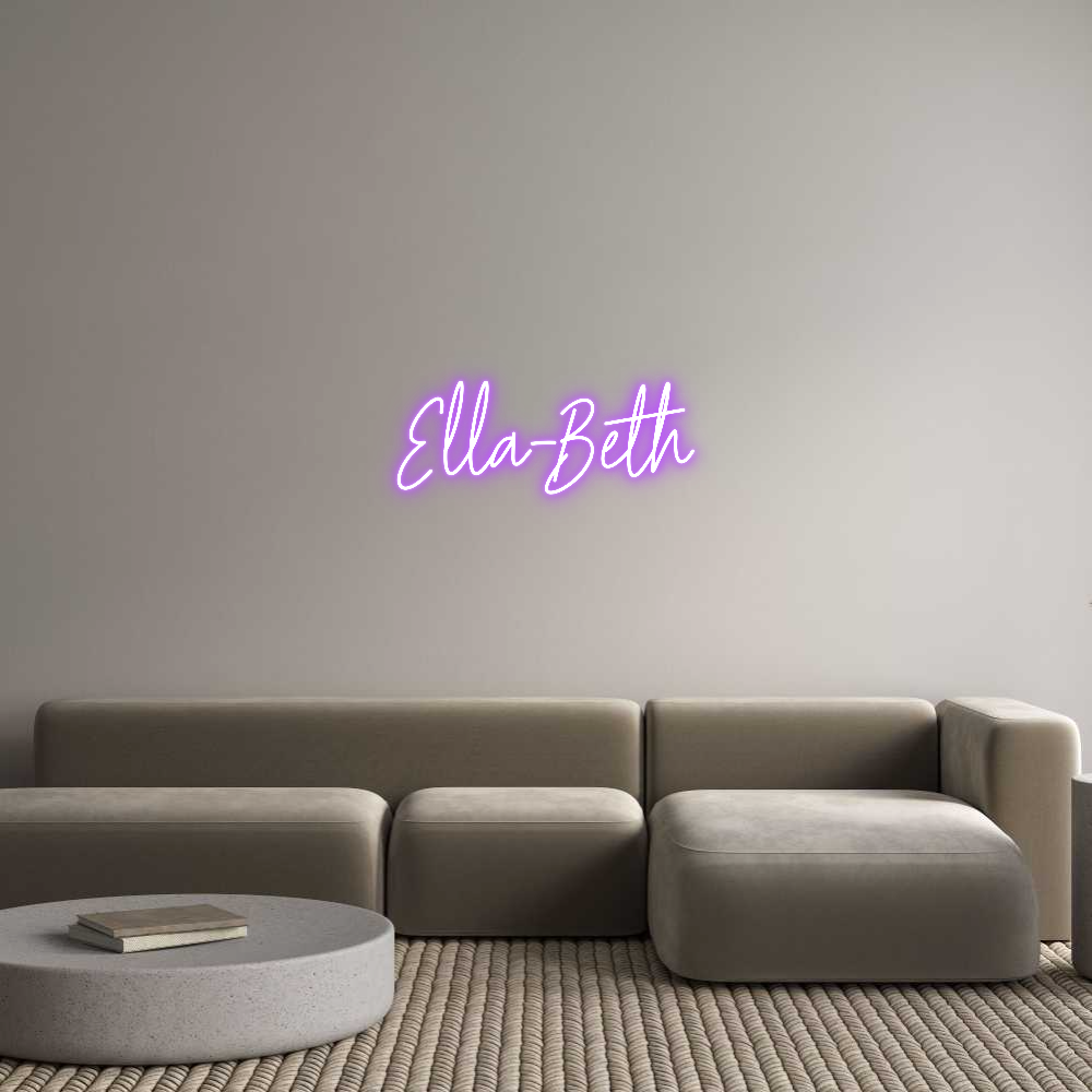Custom Neon: Ella-Beth