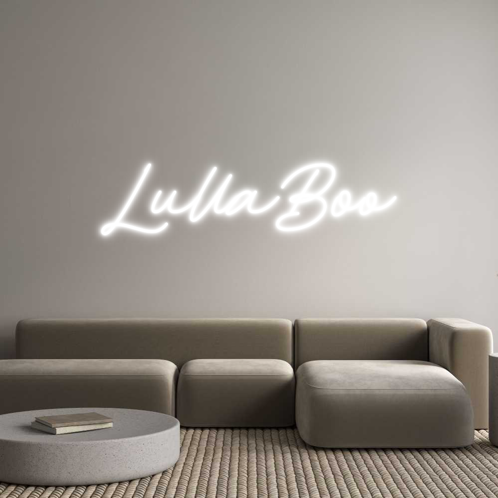 Custom Neon: LullaBoo