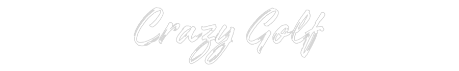 Custom Neon: Crazy Golf