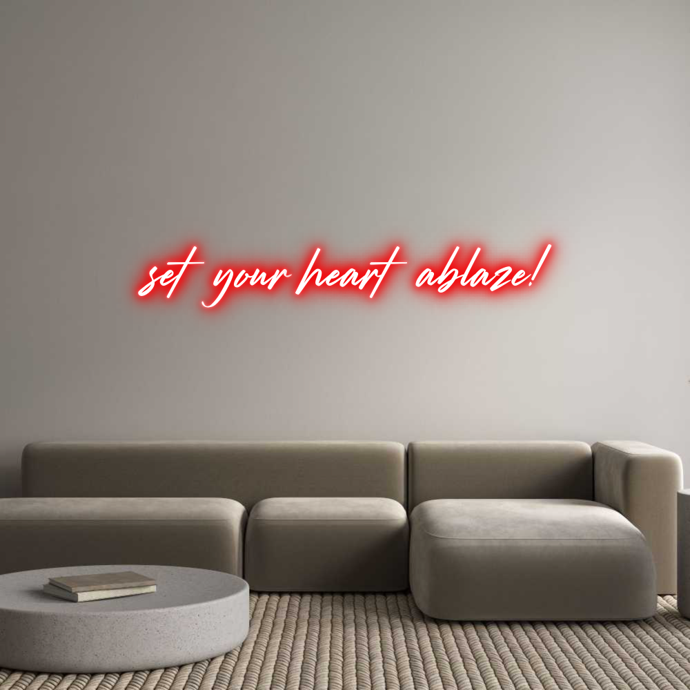 Custom Neon: set your hear...
