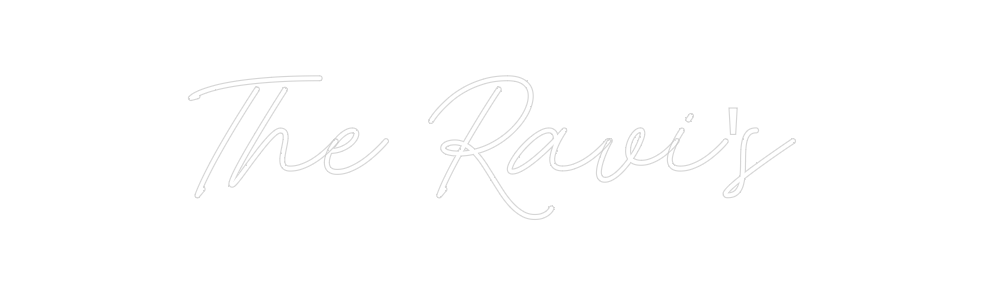 Custom Neon: The Ravi's