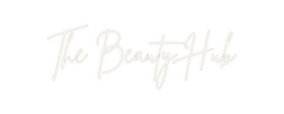 Custom Neon: The Beauty Hub