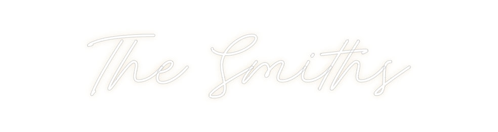 Custom Neon: The Smiths