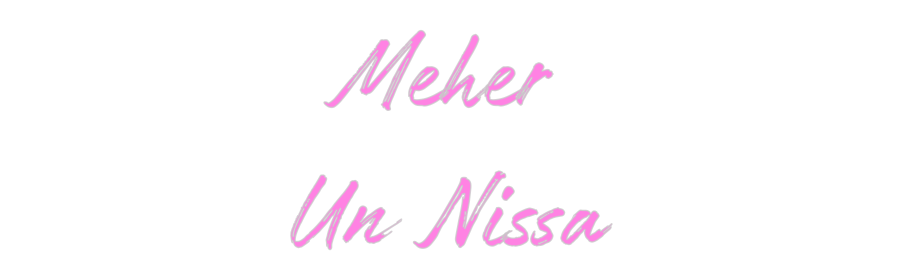 Custom Neon: Meher 
Un Ni...