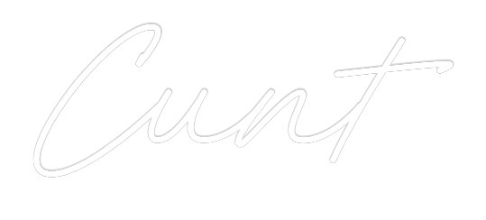 Custom Neon: Cunt