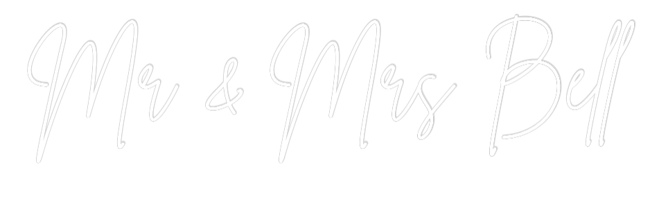 Custom Neon: Mr & Mrs Bell