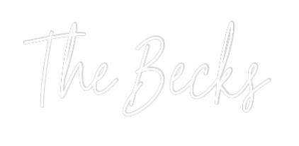 Custom Neon: The Becks