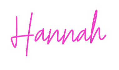 Custom Neon: Hannah