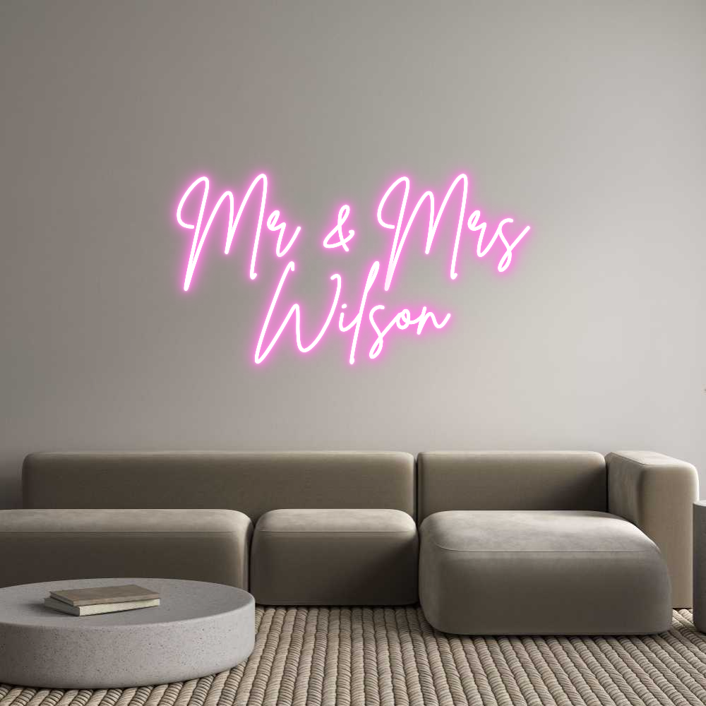 Custom Neon: Mr & Mrs
Wil...