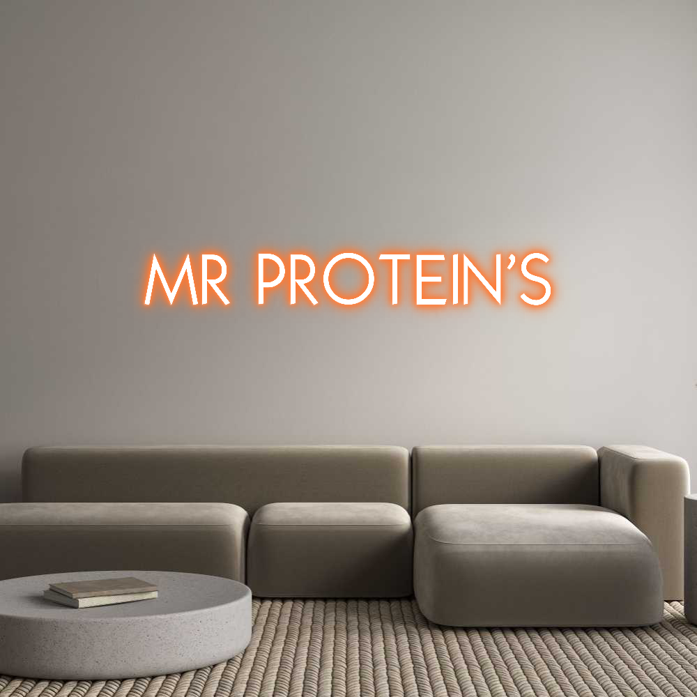 Custom Neon: MR PROTEIN'S