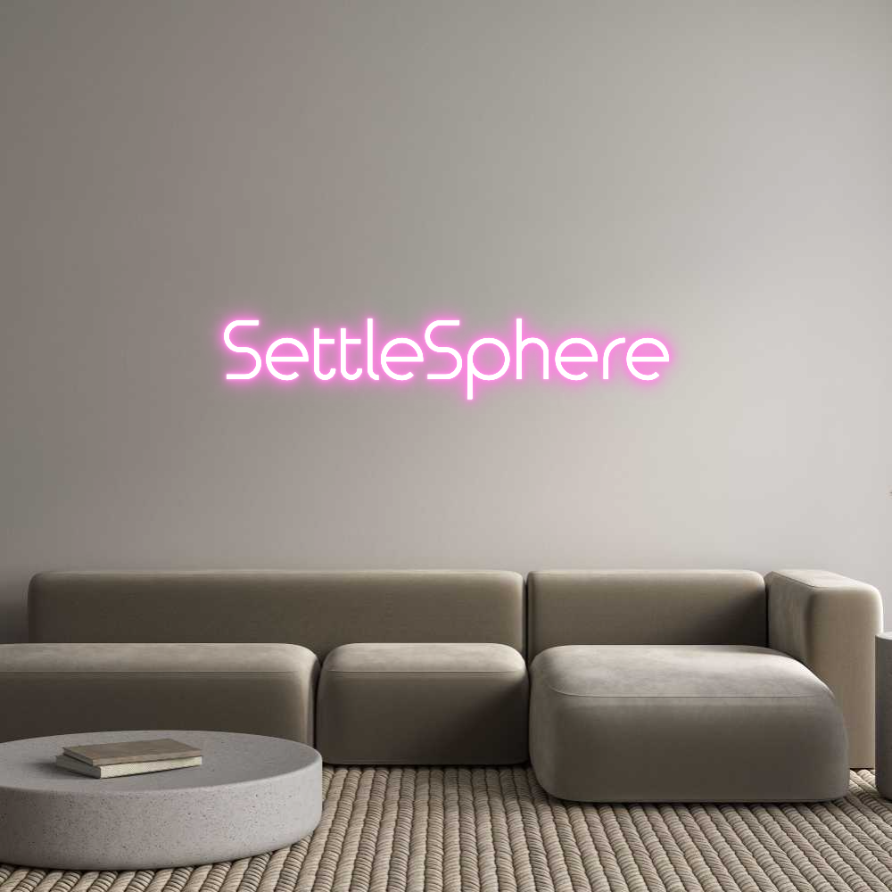 Custom Neon: SettleSphere