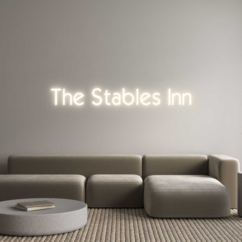 Custom Neon: The Stables Inn