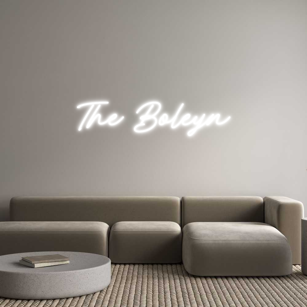 Custom Neon: The Boleyn