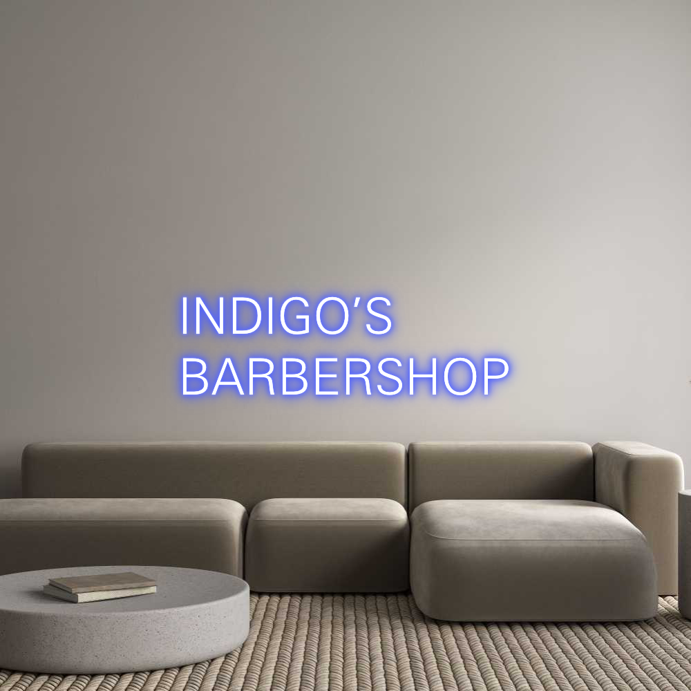 Custom Neon: INDIGO’S 
BA...