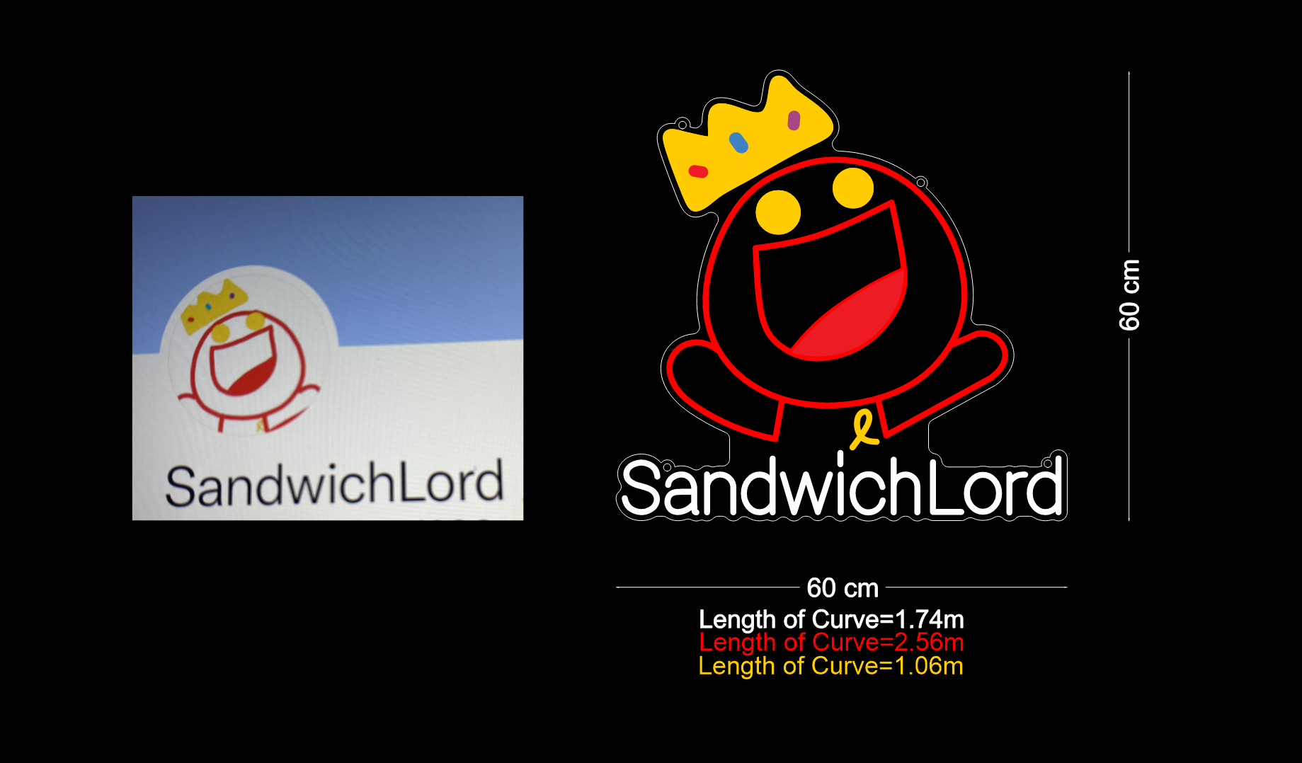 Custom Neon: SandwichLord